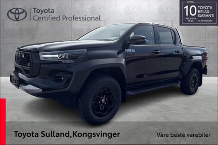 Toyota Hilux Dobbelcab 2.8 4WD I GR Sport II / Hengerfeste / Understellsbeh.