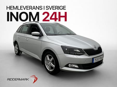Škoda Fabia Kombi Skoda 1.0 TSI 95hk Style P-sensor Bluetooth Sätesvärme