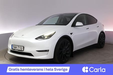 Tesla Model Y Performance Autopilot Panorama Drag