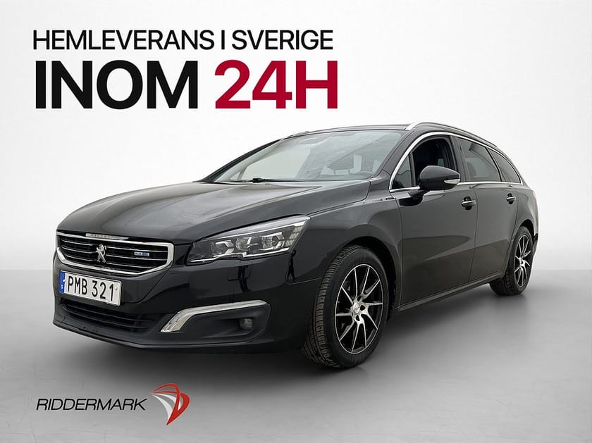 Bild 1 av Peugeot 508 SW 1.6 BlueHDi Allure M&K-Värmare Pano Navi