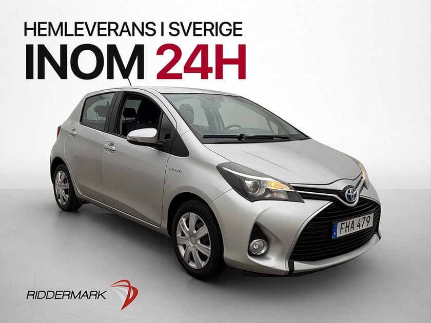 Bild 1 av Toyota Yaris Hybrid 101hk Active M&K-Värm Kamera Låg-Skatt