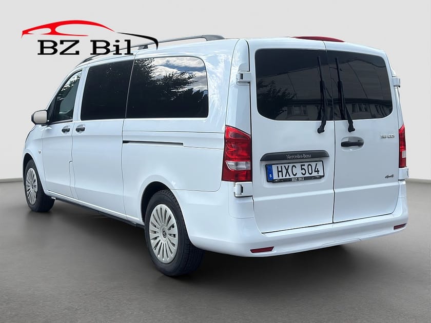 Bild 3 av Mercedes-Benz Vito Tourer 116 CDI 4x4 3.2t 9-Sits Moms Värmare