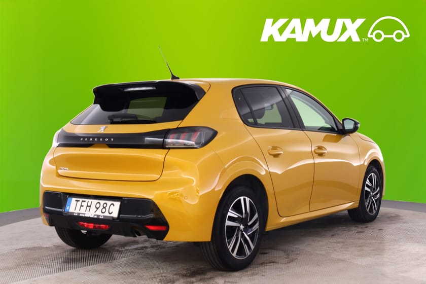 Bild 4 av Peugeot 208 1.2 PureTech EAT 100hk ALLURE B-Kam CarPlay Skinn Farthåll