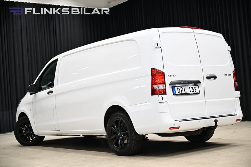 Bild 5 av Mercedes-Benz Vito 119 CDI 2.8t 9G 190HK Automat|Lång|LED|Inredd|Lågmil|Leasbar
