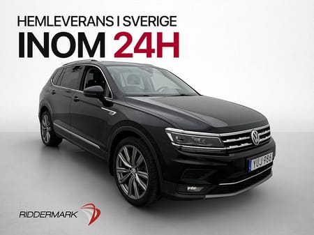 Volkswagen Tiguan Allspace 7-sätes 4M GT 7-Sits Pano Värm Skinn Drag