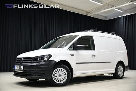 Volkswagen Caddy Maxi Van DSG 102HK Inredning|Drag|Värmare|Backkamera|Moms|SeUtr!