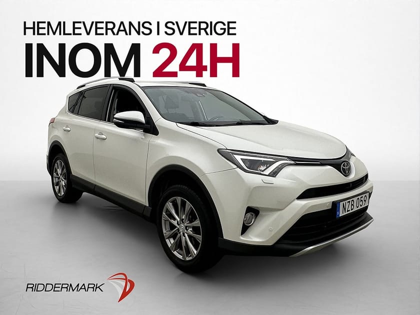 Bild 3 av Toyota RAV4 2.0 152hk AWD Executive Dragkrok 360° Skinn