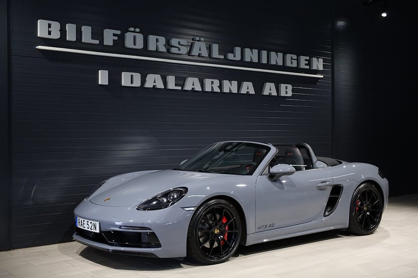 Bild 1 av Porsche 718 Boxster GTS 4.0 PDK 400hk Svenksåld/Moms/Leasebar