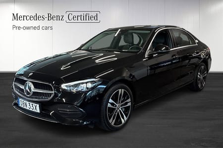 Mercedes-Benz C 300 de Panelbelysning rattvärme elstolar