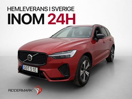 Volvo XC60 Recharge T6 AWD Plus Dark Pano Drag Värmare Skinn