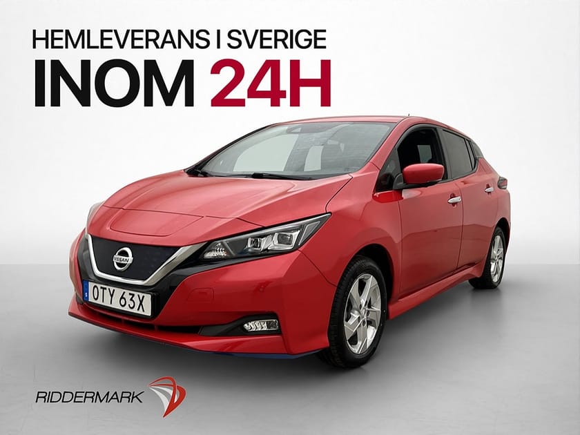 Bild 1 av Nissan Leaf e+ 217hk 62 kWh N-Connecta 360° Navi Rattvärme