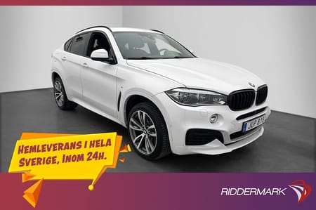 BMW X6 xDrive40d M Sport Innovation D-Värm Pano H/K 360° HuD