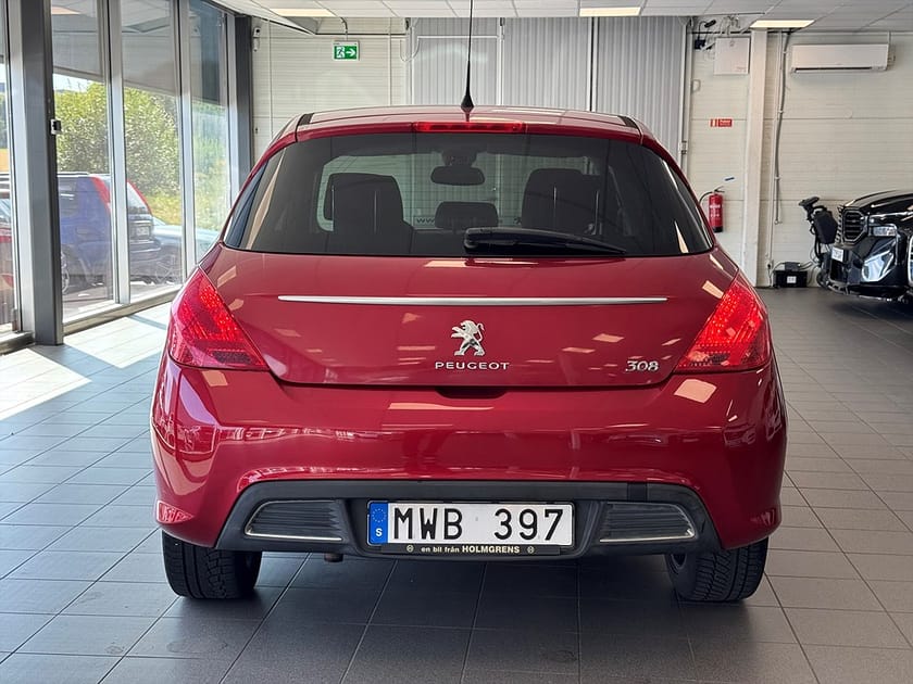 Bild 4 av Peugeot 308 5-dörrar 1.6 VTi 120hk Sportline 2012