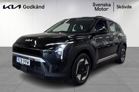 Kia EV3 Long Range 2025 – Svart | Endast 1 131 mil | Räckvidd, teknik & komfort toppklass