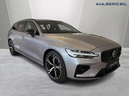 Volvo V60 T6 Plus Dark Nordic Edition, Loungepaket, Bowers & Wilkins Högtalare, Ventilerat Nappaläder, Dragkrok Halvautomatisk, Google Maps