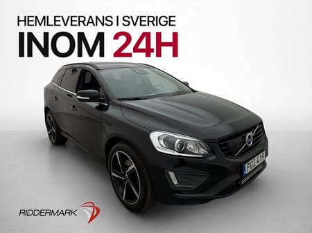 Volvo XC60 D4 AWD 190hk R-Design Drag BLIS Pano Kamera Navi