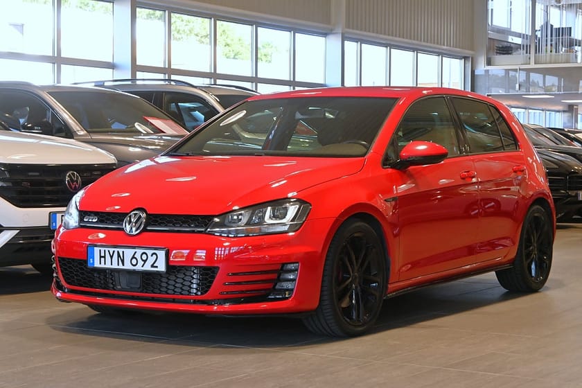 Bild 1 av Volkswagen Golf  GTD 5-dörrars 2.0 TDI 184HK Adaptiv farthållare Drag