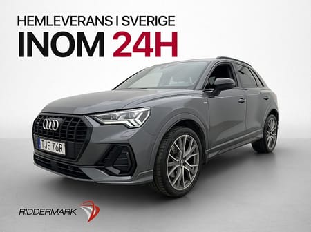 Audi Q3 40 TDI quattro 2.0 Full S Line Cockpit Drag Värmare 0.56l/mil