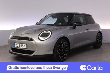 MINI Cooper SE Favoured Pano Kamera HuD Läder BSM Navi