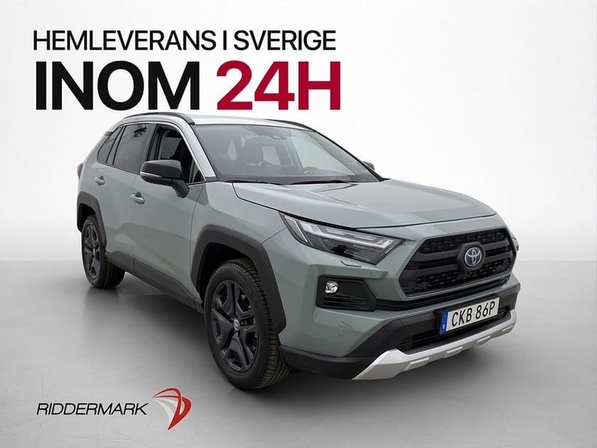Bild 1 av Toyota RAV4 Hybrid AWD-i AWD 222hk Adventure JBL Kamera Skinn GPS