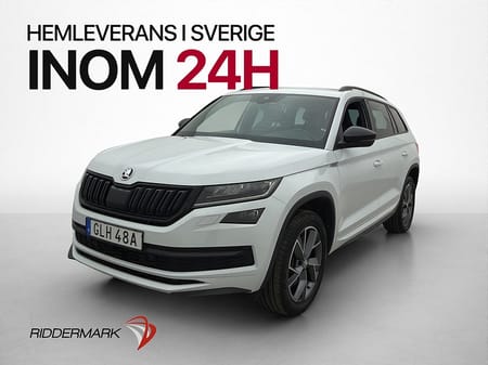 Škoda Kodiaq Skoda TSI 4x4 Sportline Cockpit Värmare Canton Kamera