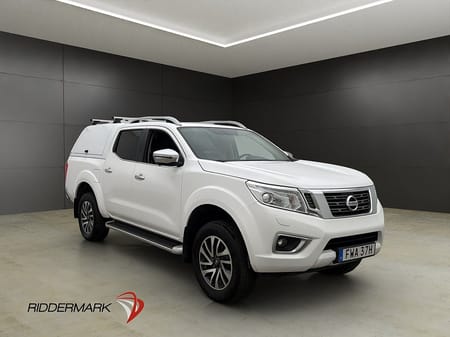 Nissan Navara Dubbelhytt Tekna 2.3 4WD Drag Diff Skinn Taklucka Moms