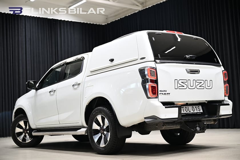 Bild 2 av Isuzu D-Max Crew Cab 163HK Automat|Kåpa|Inredd|Dubbelgolv|Frontbåge|Leasbar