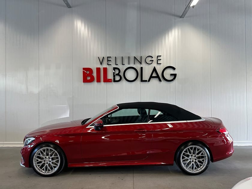 Bild 1 av Mercedes-Benz C 250 Cabriolet 9G-Tronic AMG Burmester B-Kamera Navi