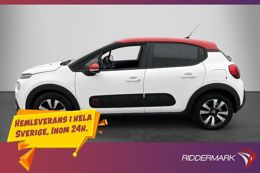 Bild 5 av Citroën C3 82hk Feel Sensorer Farthållare CarPlay 0.47l/mil