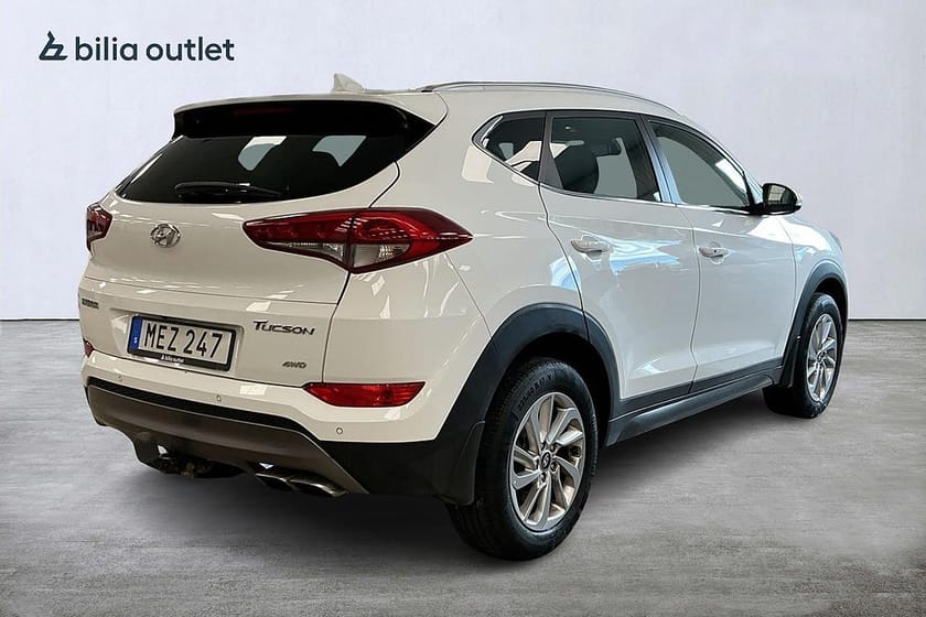 Bild 3 av Hyundai Tucson 1.6 T-GDI AWD DCT ComfortPlus Nyservad Drag B-kam Navi