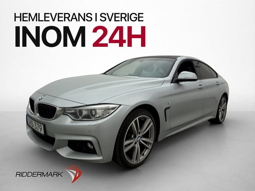 Bild 1 av BMW 428i xDrive Gran Coupé 428 M M Sport Hifi Drag Keyless 245hk