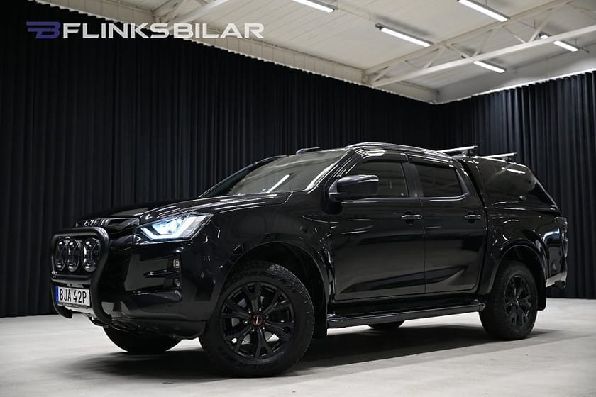 Bild 3 av Isuzu D-Max Crew Cab 163HK Automat|Kåpa|Drag|Värmare|EnÄgare|Moms|SeUtr!