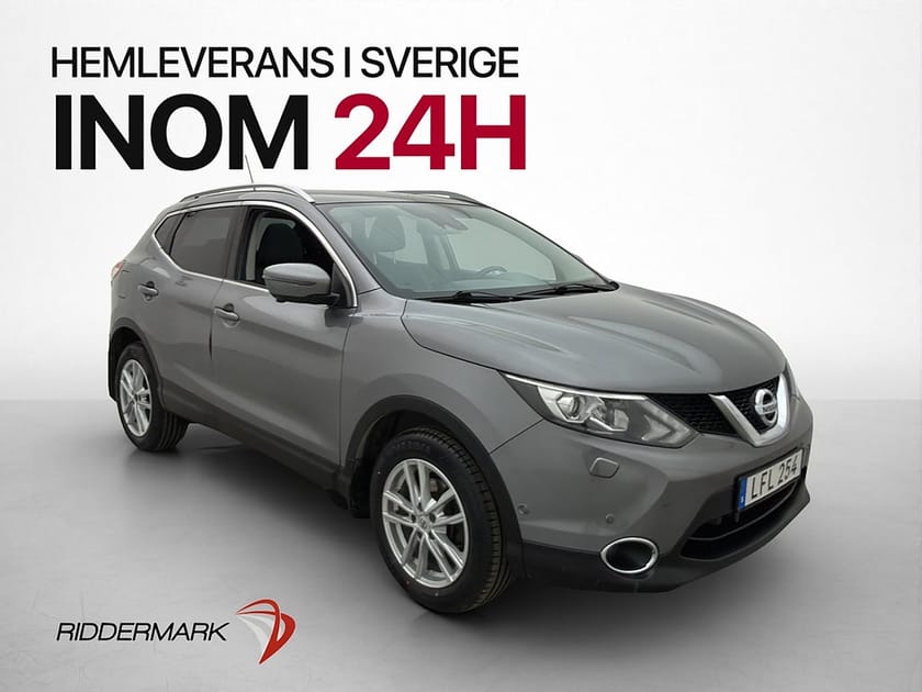 Bild 1 av Nissan Qashqai 1.6 dCi Tekna M-Värm Pano 360° Navi Halvskinn