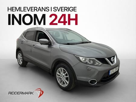 Nissan Qashqai 1.6 dCi Tekna M-Värm Pano 360° Navi Halvskinn