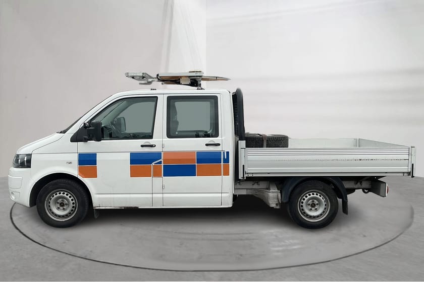Bild 2 av Volkswagen Transporter Chassi Dubbelhytt T5 2.0 TDI Pickup 4M