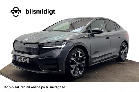 Škoda Enyaq Coupé RS Solid Advanced Drag CANTON HUD Pano Stolsminne 340hk