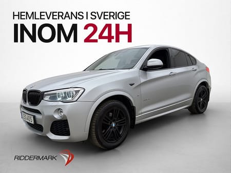 BMW X4 xDrive30d M Sport Värmare Taklucka Hifi HUD Navi Drag