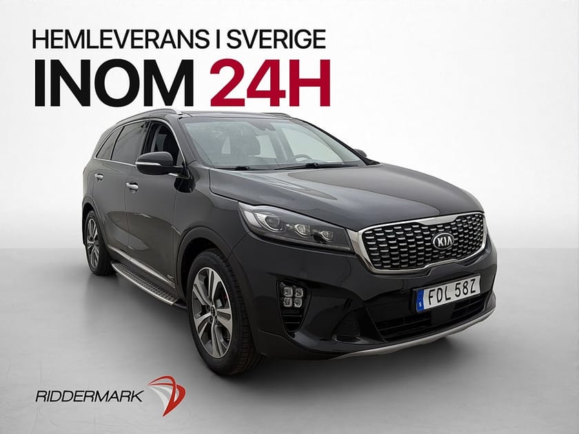 Bild 1 av Kia Sorento 2.2 200hk GT-Line Pano 7-Sits H/K Skinn Kamera