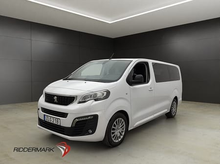 Peugeot Traveller ExtraLång M/K-Värm PDC CARPLAY 9-Sits Moms