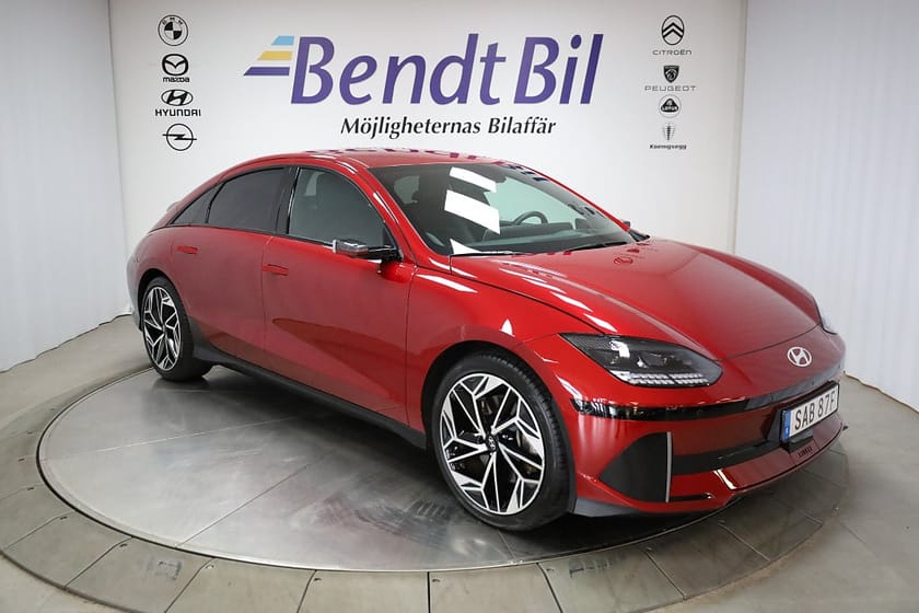 Bild 1 av Hyundai Ioniq 6 77.4 kWh RWD Advanced | 1 Ägare | Låga mil |545 km WLTP