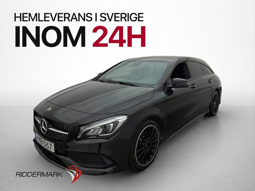 Bild 3 av Mercedes-Benz CLA 220 d Shooting Brake 177hk AMG Line H/K Night Kamera Drag