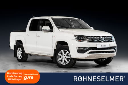 Volkswagen Amarok DoubleCab 2.9t V6 Highline Dobbelcab|Webasto|Krok|App|CarPlay|LED++