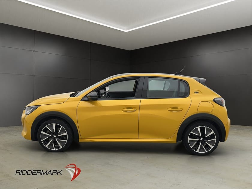 Bild 5 av Peugeot e-208 136hk Pano Navi Kamera Isofix Keyless Låg-skat