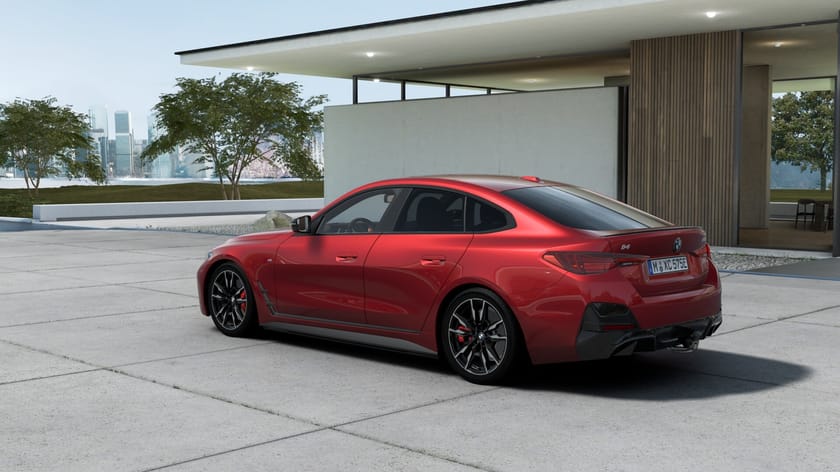 Bild 2 av BMW i4 M60 xDrive Gran Coupé M Sport Pro Fully Charged Ed Drag HiFi DA