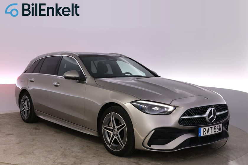 Bild 1 av Mercedes-Benz C 300 T de 4MATIC AMG Pano Burmester HUD 360*