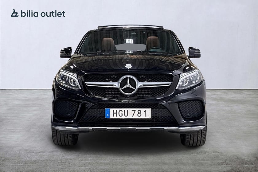 Bild 3 av Mercedes-Benz GLE 350 d 4MATIC Coupé AMG 258hk Panorama H/K 360° Dragkrok