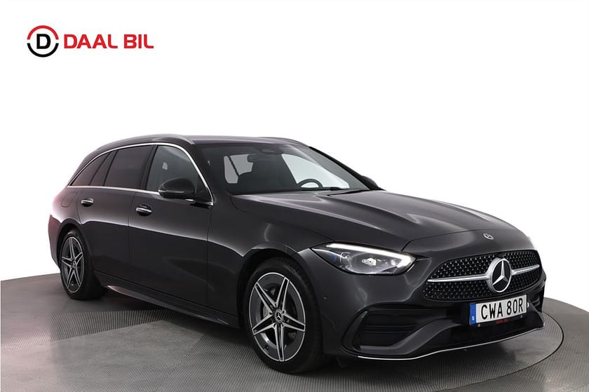 Bild 3 av Mercedes-Benz C 300 T de 4MATIC C300 4M 313HK AMG P-VÄRM DRAG 360° NAVI APP-CON