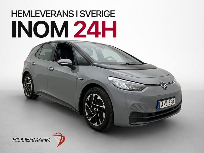 Bild 1 av Volkswagen ID.3 Pro Performance Värmare Navi CarPlay