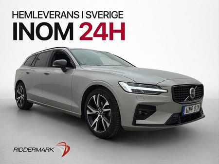Volvo V60 B4 197hk Plus Dark 360° Skinn Drag Värmare MOMS