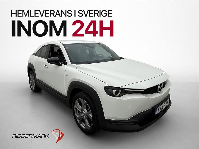 Bild 1 av Mazda MX-30 e-Skyactiv EV 143hk Kamera Navi HuD Rattvärme